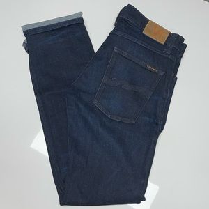 Nudie Jeans Slim Straight Deep Indigo